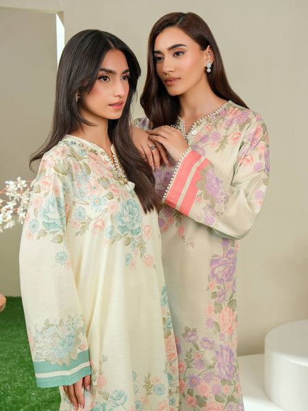 2 Piece Lawn Suit-Printed (Unstitched)