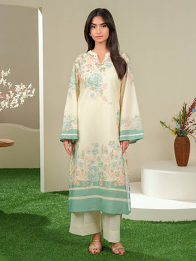 2 Piece Lawn Suit-Printed (Unstitched)