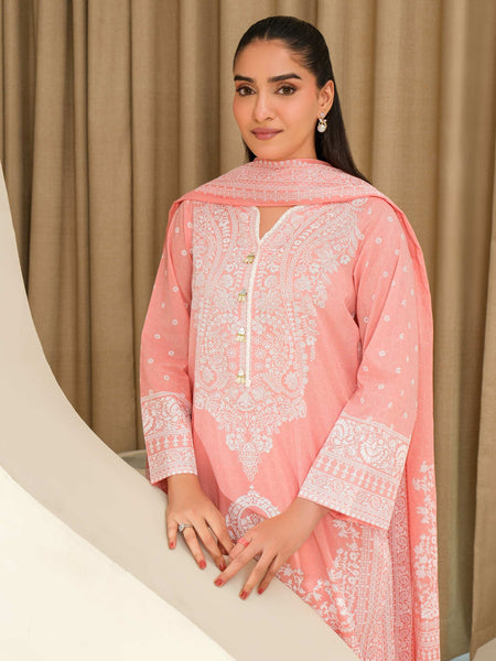 3 Piece Lawn Suit-Paste Print (Unstitched)