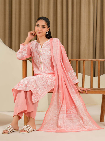 3 Piece Lawn Suit-Paste Print (Unstitched)