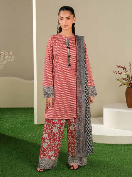 3 Piece Lawn Suit-Printed (Unstitched)
