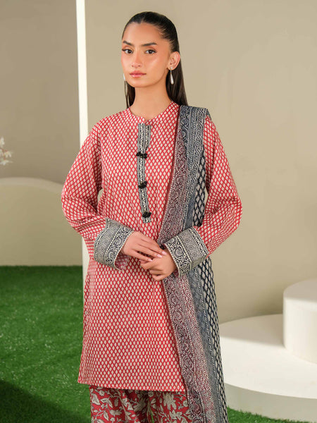 3 Piece Lawn Suit-Printed (Unstitched)