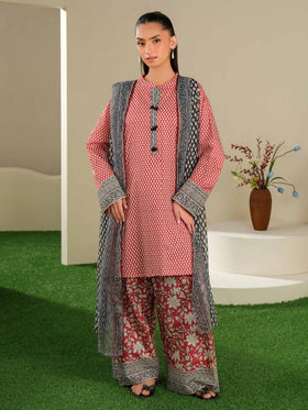3 Piece Lawn Suit-Printed (Unstitched)