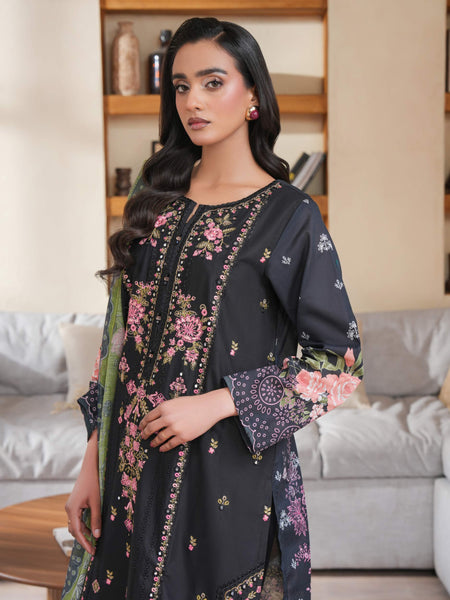 3 Piece Lawn Suit-Embroidered (Unstitched)
