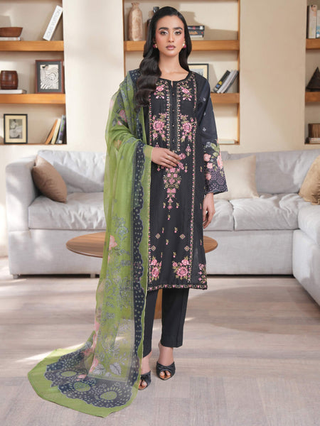 3 Piece Lawn Suit-Embroidered (Unstitched)