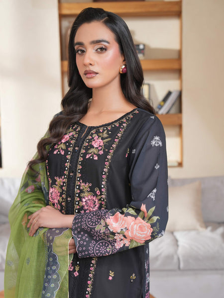 3 Piece Lawn Suit-Embroidered (Unstitched)