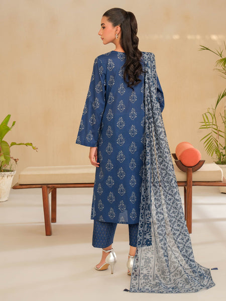 3 Piece Lawn Suit-Embroidered (Unstitched)