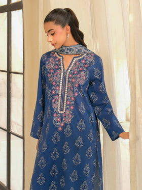 3 Piece Lawn Suit-Embroidered (Unstitched)