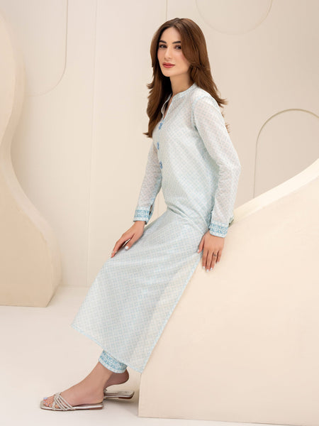 2 Piece Lawn Suit-Printed (Unstitched)