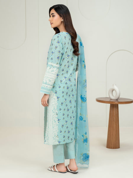 3 Piece Lawn Suit-Paste Print (Unstitched)