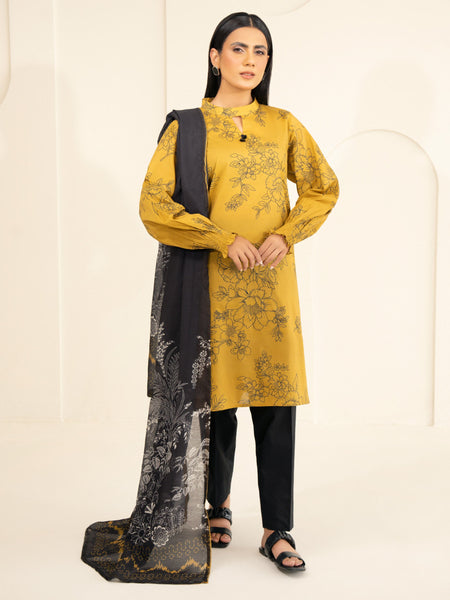 2 Piece Lawn Suit-Printed (Unstitched)