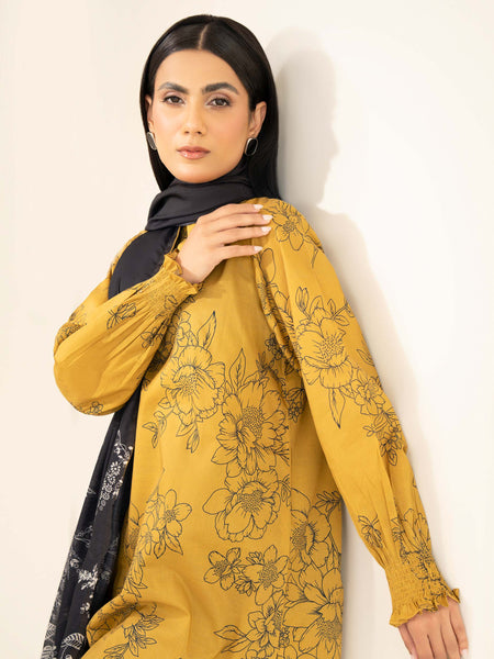 2 Piece Lawn Suit-Printed (Unstitched)