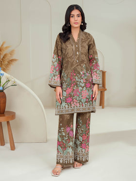 2 Piece Lawn Suit-Printed (Unstitched)