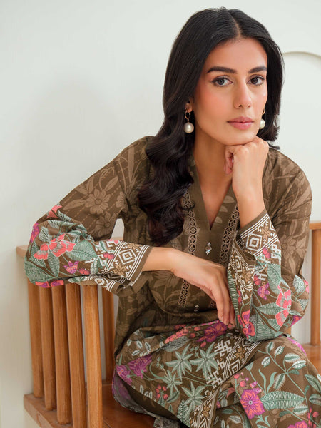 2 Piece Lawn Suit-Printed (Unstitched)