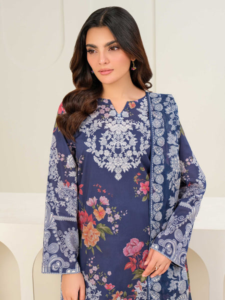 3 Piece Lawn Suit-Printed (Unstitched)