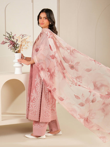 3 Piece Lawn Suit-Paste Print (Unstitched)