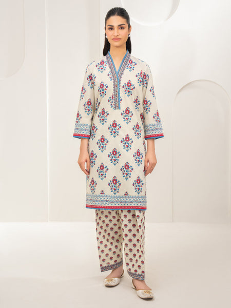 2 Piece Lawn Suit-Paste Print (Unstitched)