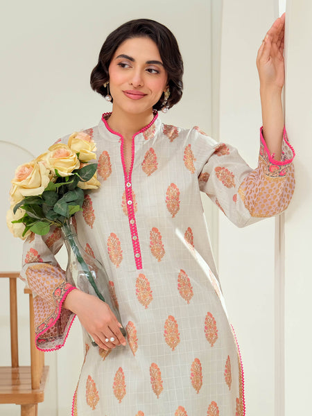 2 Piece Lawn Suit-Paste Print (Unstitched)