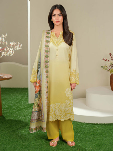 3 Piece Lawn Suit-Printed (Unstitched)