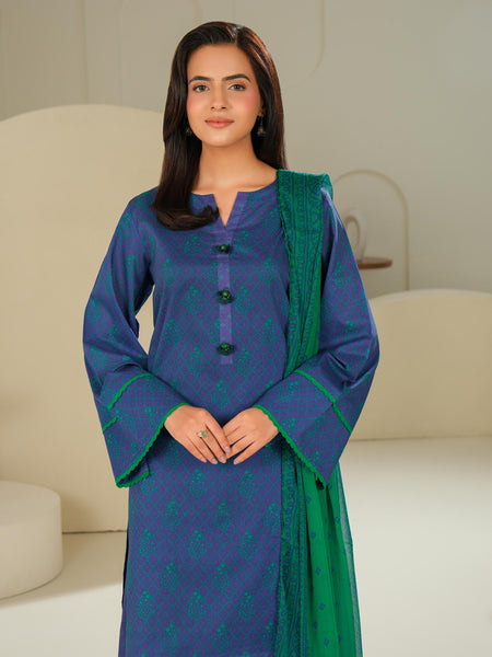 3 Piece Lawn Suit-Printed (Unstitched)