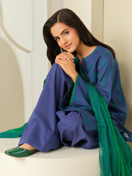 3 Piece Lawn Suit-Printed (Unstitched)