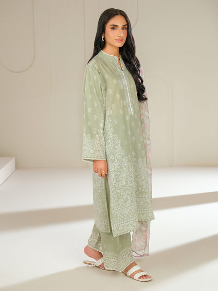 3 Piece Lawn Suit-Printed (Unstitched)