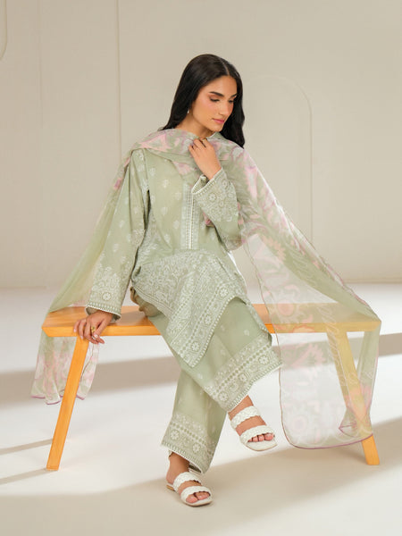 3 Piece Lawn Suit-Printed (Unstitched)