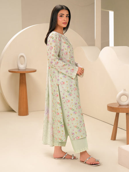 3 Piece Lawn Suit-Embroidered (Unstitched)