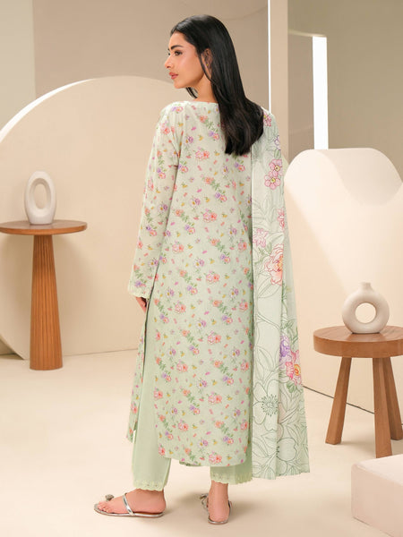 3 Piece Lawn Suit-Embroidered (Unstitched)