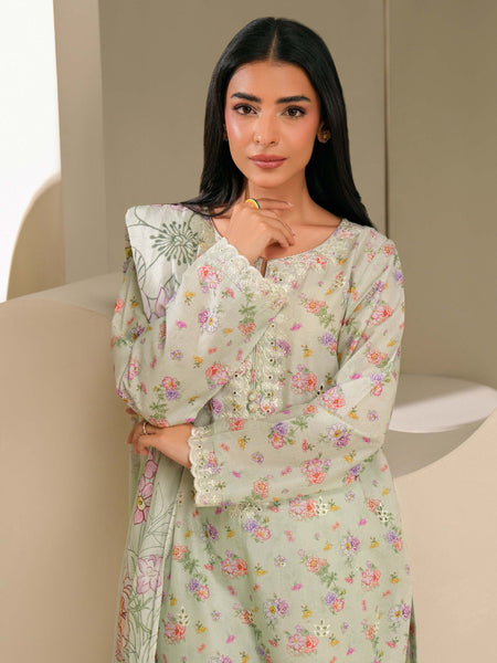 3 Piece Lawn Suit-Embroidered (Unstitched)