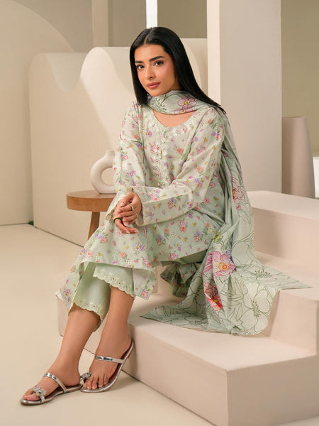 3 Piece Lawn Suit-Embroidered (Unstitched)