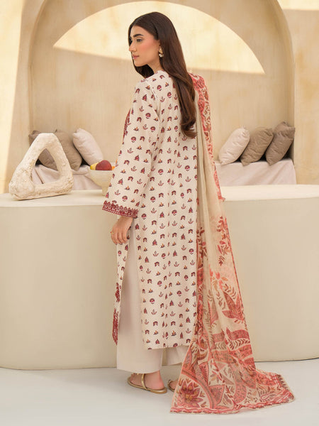 3 Piece Lawn Suit-Embroidered (Unstitched)