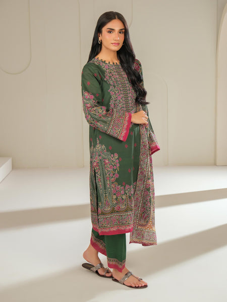 3 Piece Lawn Suit-Printed (Unstitched)