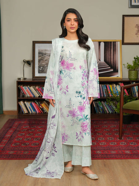3 Piece Khaddar Suit-Printed (Unstitched)