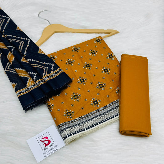 Bin Saeed 💯 Original 3-Piece Printed Lawn Collection – Summer 2026